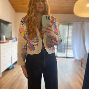 Handmade Vintage Quilt Topper jacket